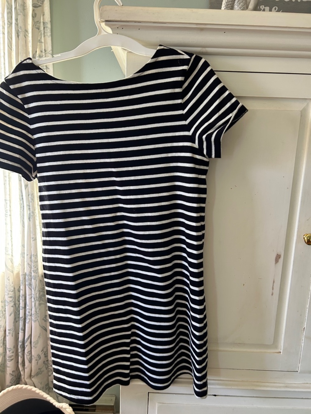 Black and white dress